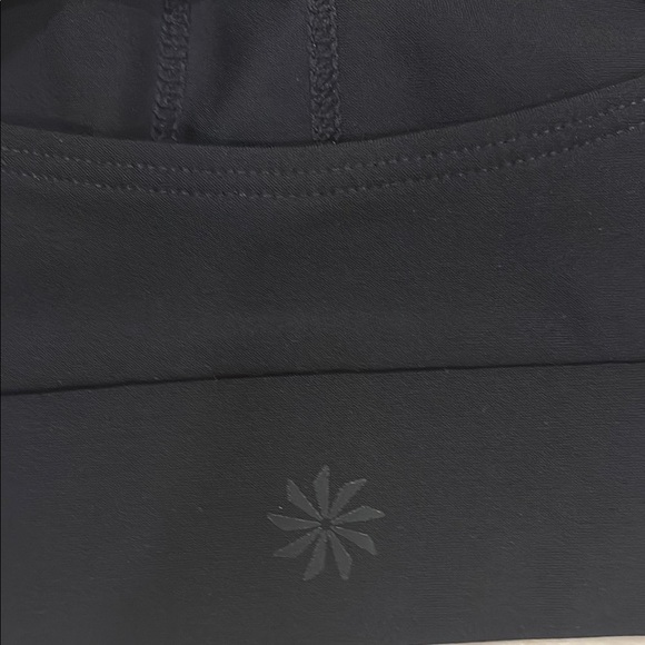 Athleta Black and Blue Racerback Sports Bra - Picture 5 of 7